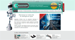 Desktop Screenshot of negosphere.fr